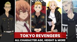 Edad, altura, cumpleaños y más de los personajes de Tokyo Revengers